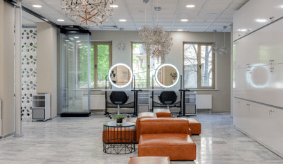 How to open a salon suite like this one takes a lot of attention to detail.