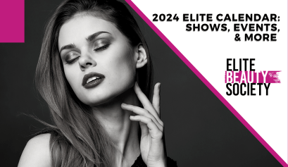 A stylist shows off a new look she learned how to create at the one of the beauty trade shows on the EBS calendar.