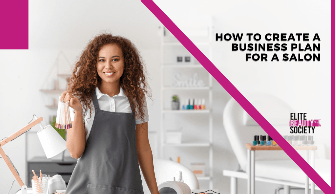 A salon owner holding a nail color palette, symbolizing the entrepreneurial spirit and the need for liability insurance to protect beauty businesses.