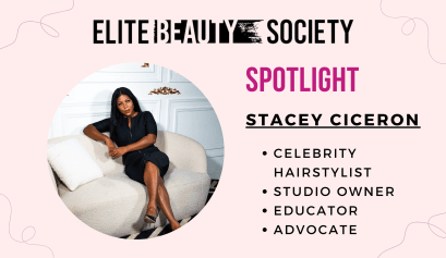 Meet Stacey Ciceron! Celebrity hairstylist, studio owner, educator, & advocate