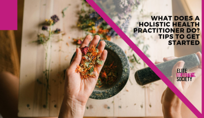 To answer the question "hat does a holistic health practitioner do," an esthetician creates an all-natural, holistic skincare routine for her clients.
