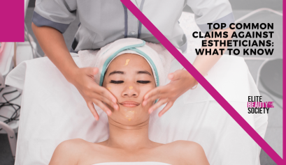 A client gets a facial whil her beauty pro tells her the most common claims against estheticians.