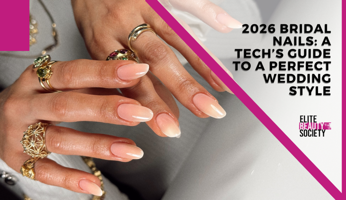 A bride shows off her 2026 bridal nails and the trending look she's choosing for her wedding.