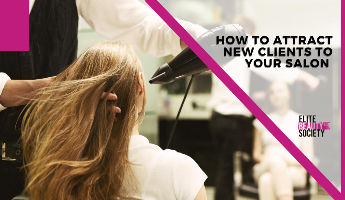 A stylist tries out a new hair drying technique, one of the things she's working on to figure out How to attract new clients to your salon.