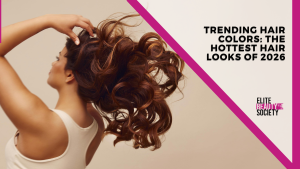 A client shows off her new hair color, one of hte 2026 trending hair colors in herregion.